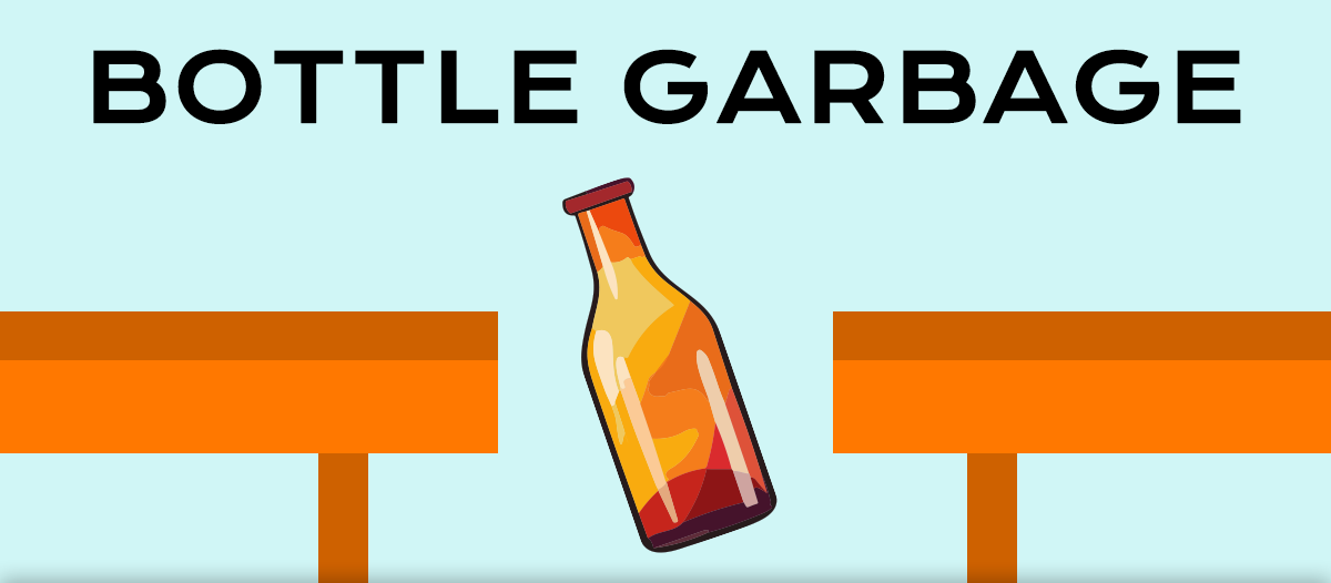 Bottle Garbage background