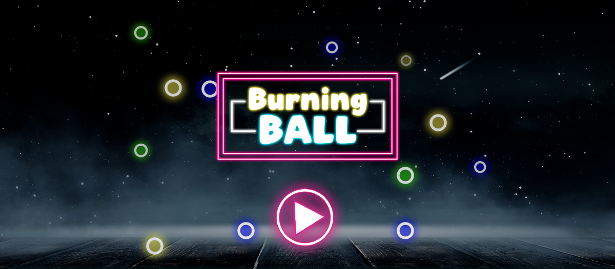 Burning Balls background