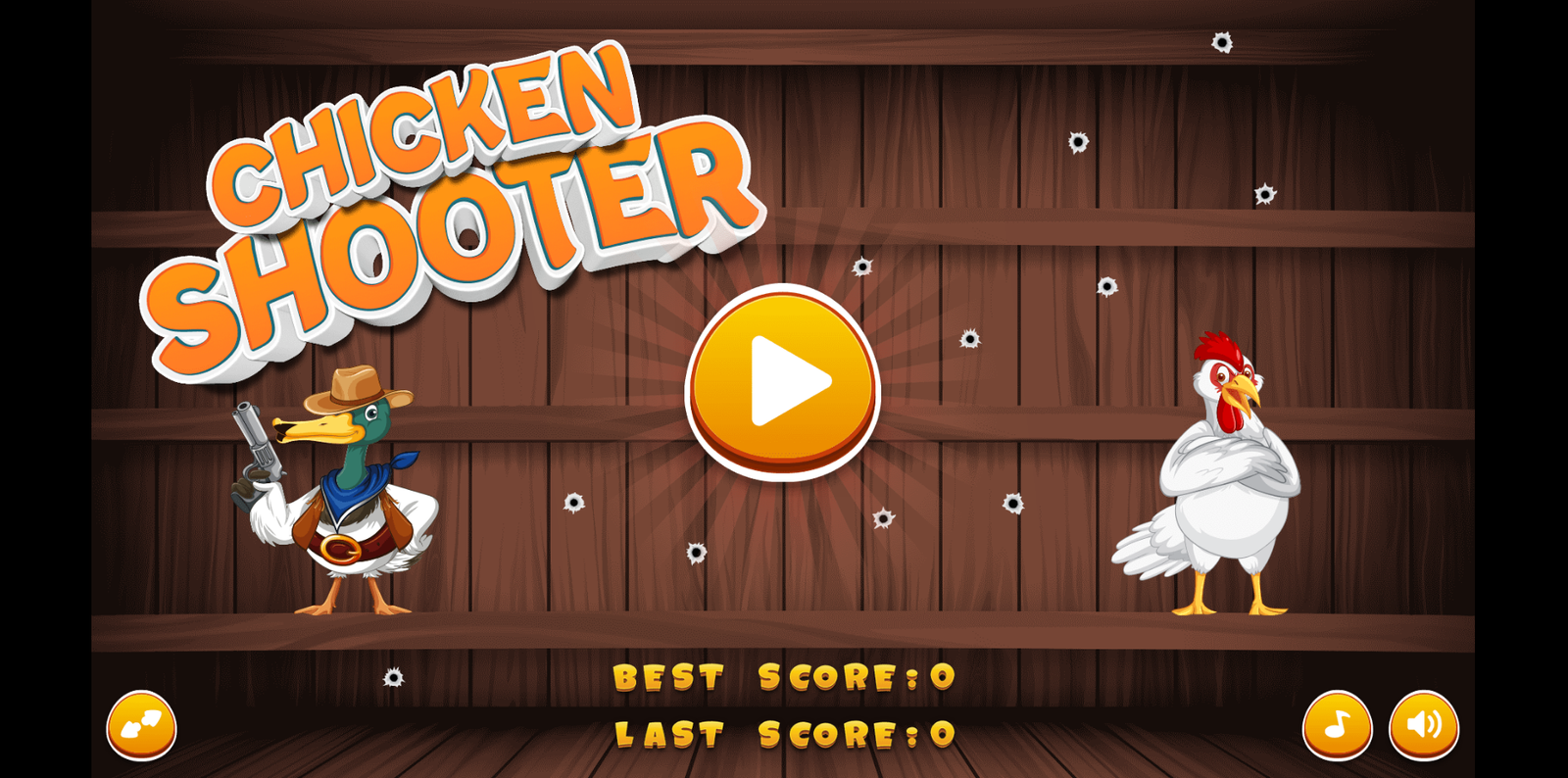 Chicken Shooter background